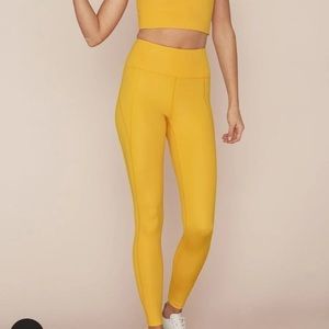 Girlfriend Citrine Leggings 23 3/4”